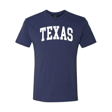 Wild Bobby State of Texas College Style Men Premium Tri Blend Tee