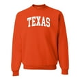 thumbnail image 1 of Wild Bobby State of Texas College Style Unisex Crewneck Sweatshirt, 1 of 6