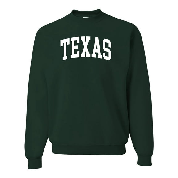 Wild Bobby State of Texas College Style Unisex Crewneck Sweatshirt