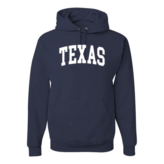 Wild Bobby State of Texas College Style Unisex Hoodie Sweatshirt