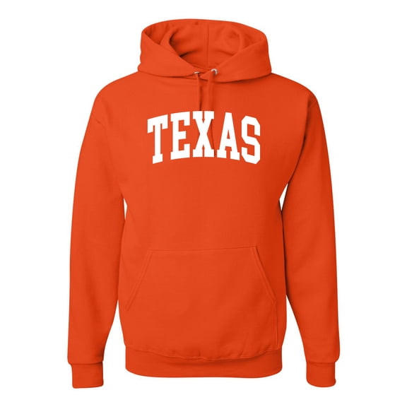 Wild Bobby State of Texas College Style Unisex Hoodie Sweatshirt