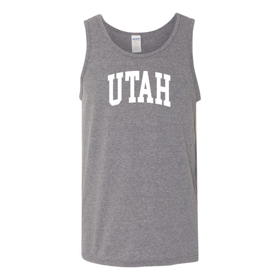 Wild Bobby State of Utah College Style Men Tank Top