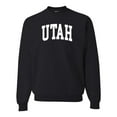 thumbnail image 1 of Wild Bobby State of Utah College Style Unisex Crewneck Sweatshirt, 1 of 6