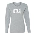 thumbnail image 1 of Wild Bobby State of Utah College Style Women Graphic Long Sleeve Tee, 1 of 5