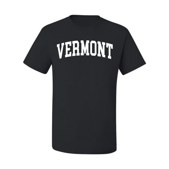 Wild Bobby State of Vermont College Style Men Tee