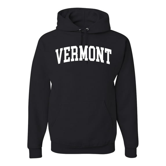 Wild Bobby State of Vermont College Style Unisex Hoodie Sweatshirt