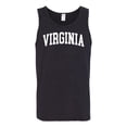 thumbnail image 1 of Wild Bobby State of Virginia College Style Men Tank Top, 1 of 5