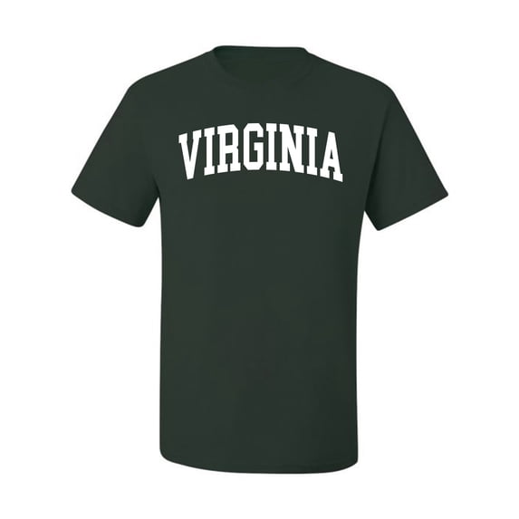 Wild Bobby State of Virginia College Style Men Tee