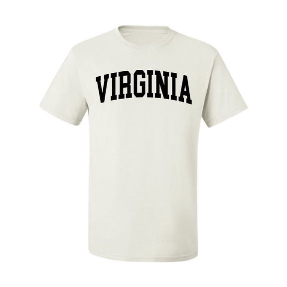 Wild Bobby State of Virginia College Style Men Tee