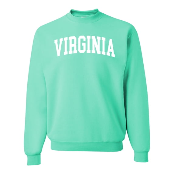 Wild Bobby State of Virginia College Style Unisex Crewneck Sweatshirt