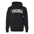 thumbnail image 1 of Wild Bobby State of Virginia College Style Unisex Hoodie Sweatshirt, 1 of 6
