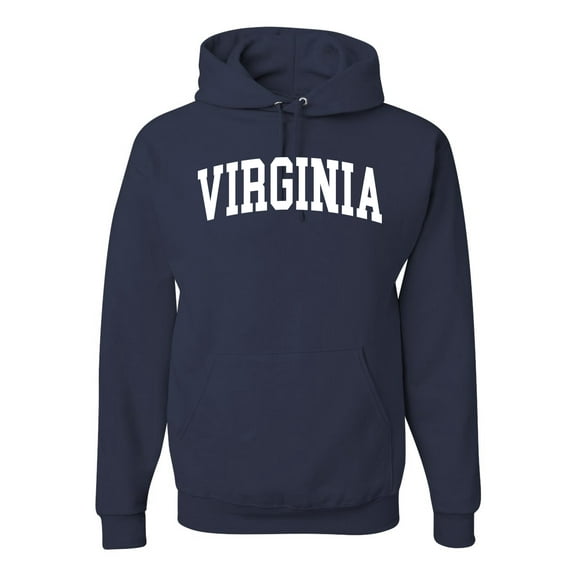 Wild Bobby State of Virginia College Style Unisex Hoodie Sweatshirt