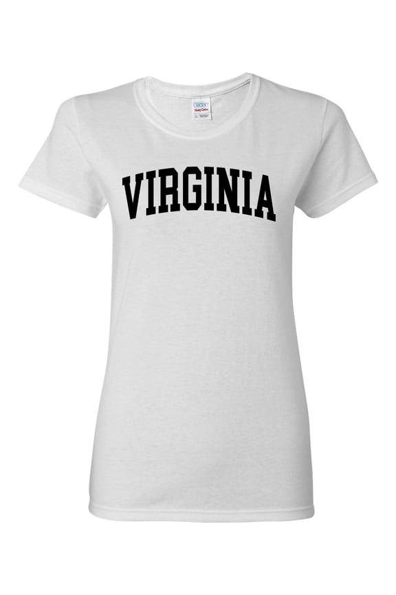 State of Virginia College Style Women Graphic Tee