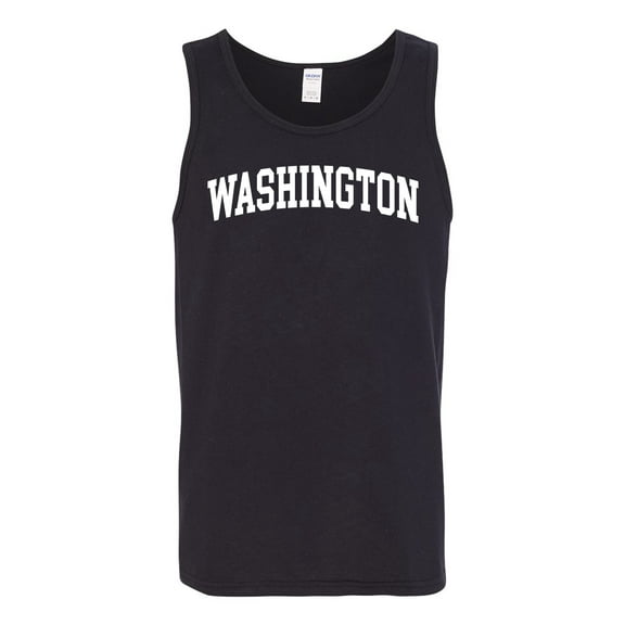 Wild Bobby State of Washington College Style Men Tank Top