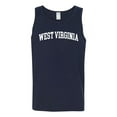 thumbnail image 1 of Wild Bobby State of West Virginia College Style Men Tank Top, 1 of 5