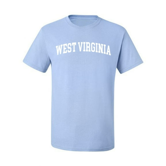 Wild Bobby State of West Virginia College Style Men Tee