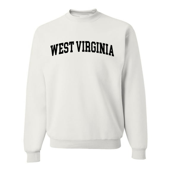 Wild Bobby State of West Virginia College Style Unisex Crewneck Sweatshirt