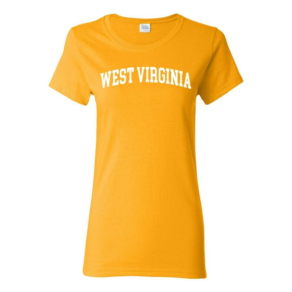 Wild Bobby State of West Virginia College Style Women Graphic Tee