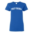 thumbnail image 1 of Wild Bobby State of West Virginia College Style Women Graphic Tee, 1 of 6