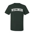 thumbnail image 1 of Wild Bobby State of Wisconsin College Style Men Tee, 1 of 5