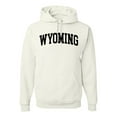 thumbnail image 1 of Wild Bobby State of Wyoming College Style Unisex Hoodie Sweatshirt, 1 of 6