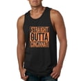 thumbnail image 1 of Wild Bobby Straight Outta Cincinnati CIN Fan | Fantasy Football | Mens Sports Graphic Tank Top, Black, Large, 1 of 4