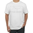thumbnail image 1 of Wild Bobby Stronger Than Cancer Distressed Breast Cancer Awareness Men Tee, White, Small, 1 of 6