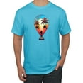 thumbnail image 1 of Wild Bobby, Summer Beach Destination, Streetwear, Men Graphic Tees, Light Turquoise, Medium, 1 of 3