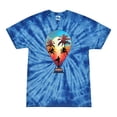 thumbnail image 1 of Wild Bobby, Summer Beach Destination, Streetwear, Tie-Dye Tees, Spiral Royal, Large, 1 of 3