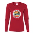 thumbnail image 1 of Wild Bobby Summer Paradise Let the Sea Set You Free Women Graphic Long Sleeve Tee, 1 of 5