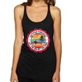 thumbnail image 1 of Wild Bobby Summer Paradise Let the Sea Set You Free Women Tri-Blend Racerback Tank Top, 1 of 6