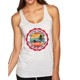 thumbnail image 1 of Wild Bobby Summer Paradise Let the Sea Set You Free Women Tri-Blend Racerback Tank Top, 1 of 6