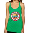 thumbnail image 1 of Wild Bobby Summer Paradise Let the Sea Set You Free Women Tri-Blend Racerback Tank Top, 1 of 6