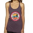 thumbnail image 1 of Wild Bobby Summer Paradise Let the Sea Set You Free Women Tri-Blend Racerback Tank Top, 1 of 1