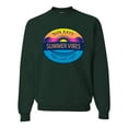 thumbnail image 1 of Wild Bobby Sun Rays Summer Vibes And Lazy Days Unisex Crewneck Sweatshirt, 1 of 6