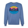 thumbnail image 1 of Wild Bobby Sun Rays Summer Vibes And Lazy Days Unisex Crewneck Sweatshirt, 1 of 6