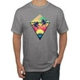 thumbnail image 1 of Wild Bobby, Surfing Van at the Beach Sunset Paradise, Streetwear, Men Graphic Tees, Heather Grey, Large, 1 of 3