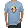 thumbnail image 1 of Wild Bobby, Surfing Van at the Beach Sunset Paradise, Streetwear, Men Graphic Tees, Light Blue, Large, 1 of 3