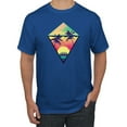 thumbnail image 1 of Wild Bobby, Surfing Van at the Beach Sunset Paradise, Streetwear, Men Graphic Tees, Royal, 3XL, 1 of 3