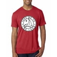 thumbnail image 1 of Wild Bobby, Take Me To The Lake, Men Premium Tri Blend Tee, Vintage Red, Small, 1 of 4