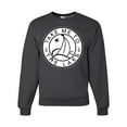 thumbnail image 1 of Wild Bobby, Take Me To The Lake, Unisex Crewneck Graphic Sweatshirt, Heather Black, Medium, 1 of 4