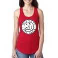thumbnail image 1 of Wild Bobby, Take Me To The Lake, Women Racerback Tank Top, Red, Small, 1 of 4