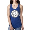 thumbnail image 1 of Wild Bobby, Take Me To The Lake, Women Racerback Tank Top, Royal, X-Large, 1 of 4