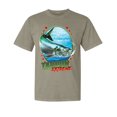 thumbnail image 1 of Wild Bobby, Tarpon Extreme, Fishing, Garment-Dyed Washed Look Short Sleeve Tees, Sand, Medium, 1 of 3
