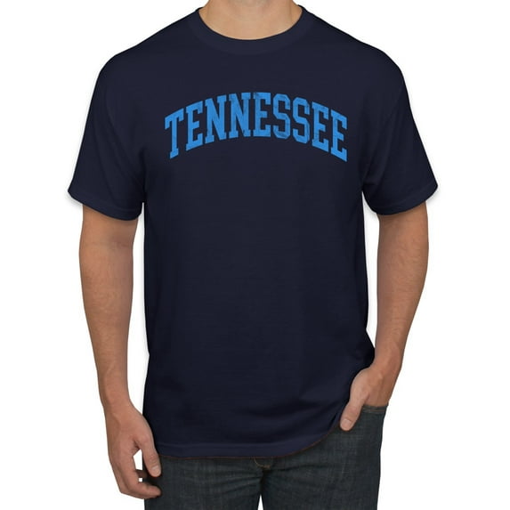 Wild Bobby Tennessee TEN American Football Cities | Classic Varsity College Style Fantasy Fan, Trendy Team Streetwear Sports Men's T-Shirt