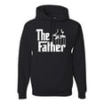 thumbnail image 1 of Wild Bobby, The Father Funny Movie Parody Husband Dad Daddy Boyfriend Gift | Mens Father's Day Hooded Sweatshirt Graphic Hoodie, Black, Small, 1 of 4