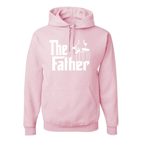 Wild Bobby, The Father Funny Movie Parody Husband Dad Daddy Boyfriend Gift | Mens Father's Day Hooded Sweatshirt Graphic Hoodie, Light Pink, X-Large