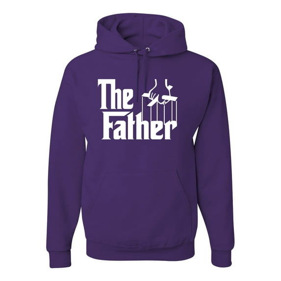 Wild Bobby, The Father Funny Movie Parody Husband Dad Daddy Boyfriend Gift | Mens Father's Day Hooded Sweatshirt Graphic Hoodie, Purple, 2XL
