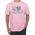 thumbnail image 1 of Wild Bobby,The Pugfather Funny Godfather Movie Logo Pug Parody, Father's Day, Men Graphic Tees, Light Pink, 3XL, 1 of 3