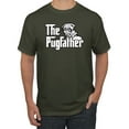 thumbnail image 1 of Wild Bobby,The Pugfather Funny Godfather Movie Logo Pug Parody, Father's Day, Men Graphic Tees, Military Green, Small, 1 of 3